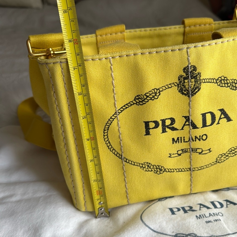 Prada Canapa Girasole 🌻 Small 2 way bag - Picture 14 of 17